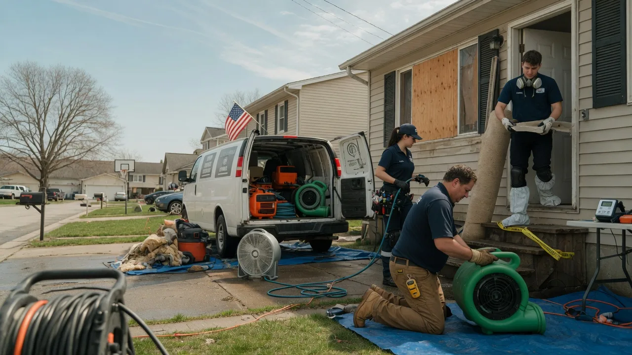 Water Damage Restoration in Perkasie, PA near me